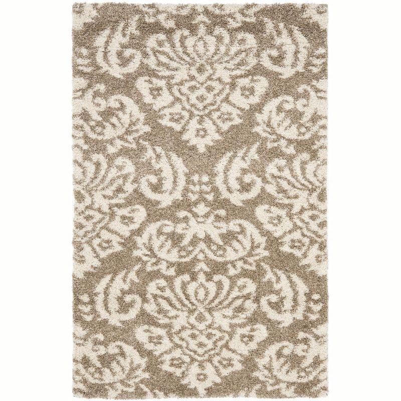 Florida Shag SG460 Power Loomed Area Rug  - Safavieh