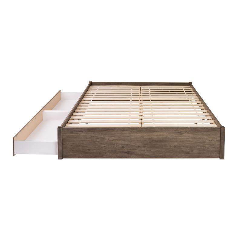 Select 4 - Post Platform Bed with 2 Drawers - Prepac