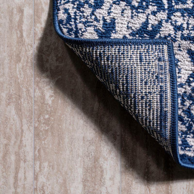 JONATHAN Y Soleiman Modern Navy 2 ft. x 8 ft. Runner Rug