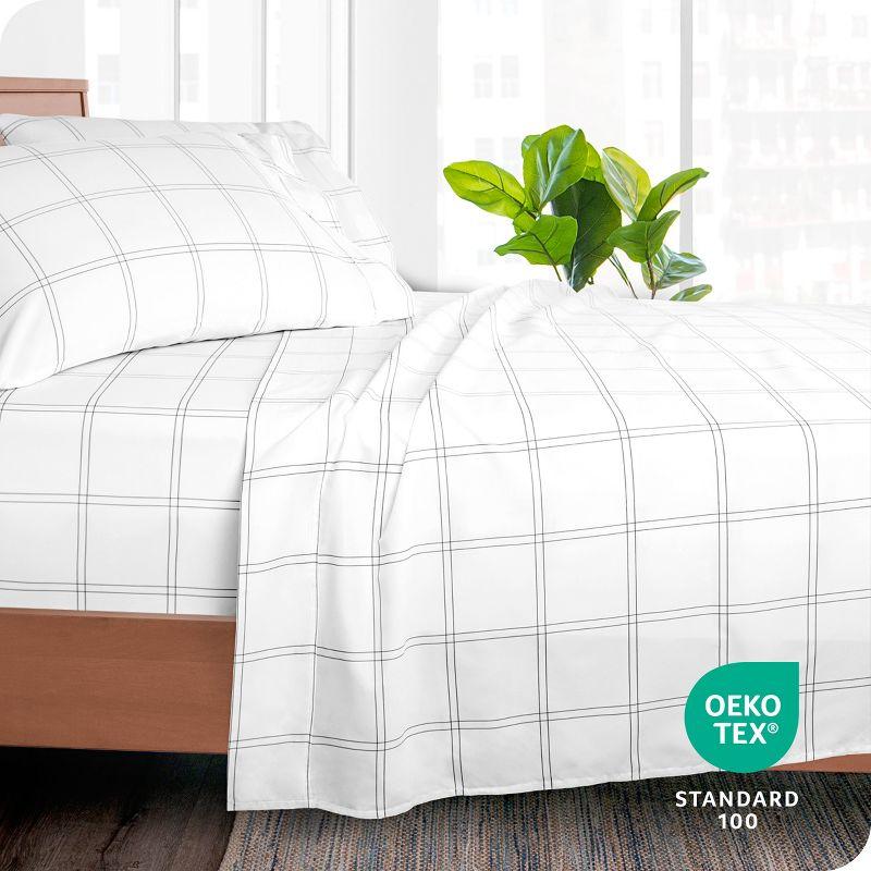 Hydro-Brushed Microfiber Flat Top Sheet by Bare Home