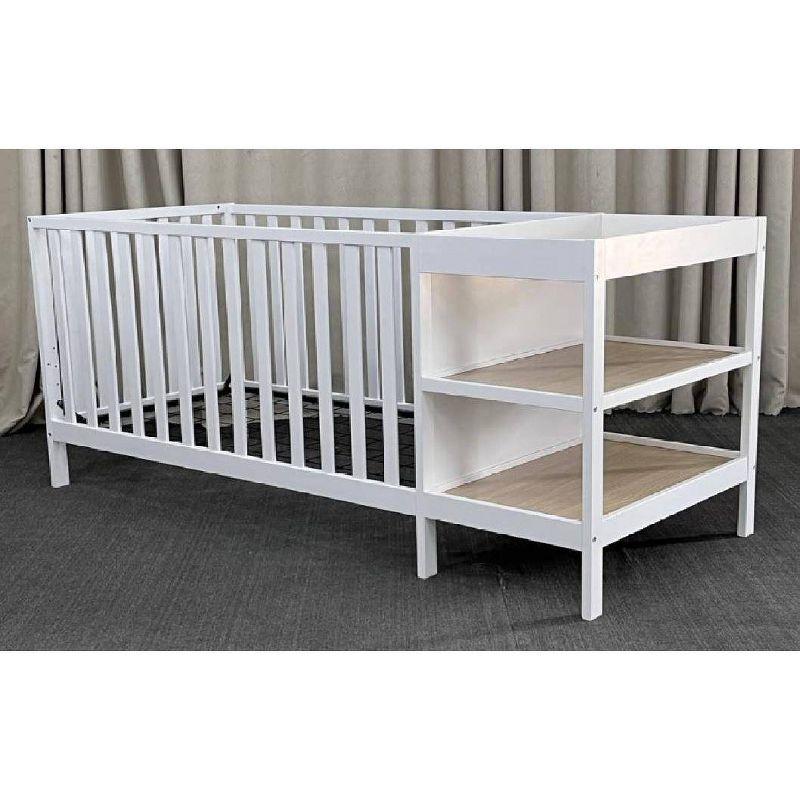 Baby Relax Ema 3-in-1 Convertible Crib and Changer Combo