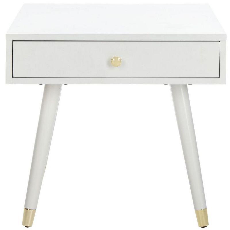 Levinson Gold Cap End Table  - Safavieh