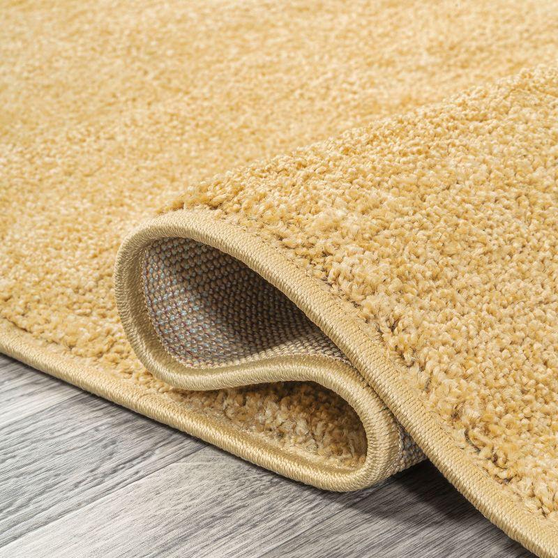 Haze Solid Low-Pile Indoor Area Rug - JONATHAN Y