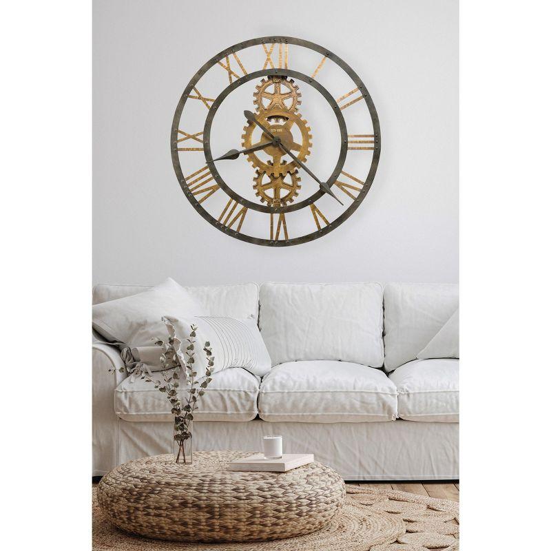 Crosby Metal Wall Clock