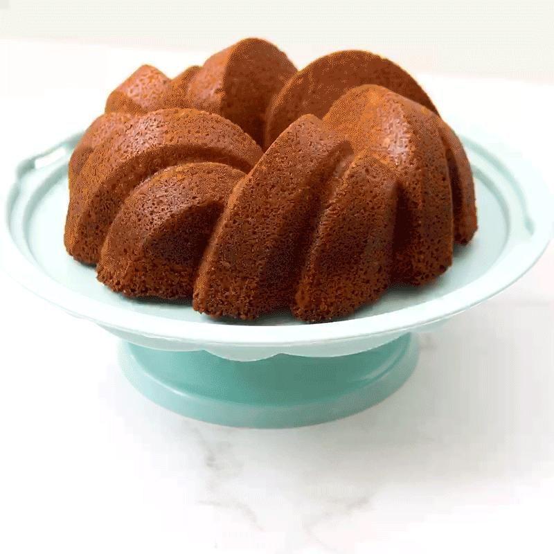 Nordic Ware 2 - Piece Round Non-Stick Melamine Free Plastic Classic Bundt Cake Pan