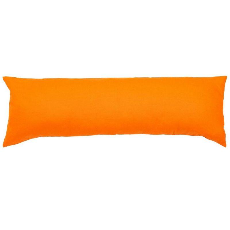 Valenti Pillow - Orange/White - 12"X36" - Safavieh