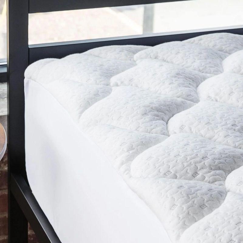 Mattress Pad - 18" deep pockets - Breathable Bamboo by Viscosoft  Twin