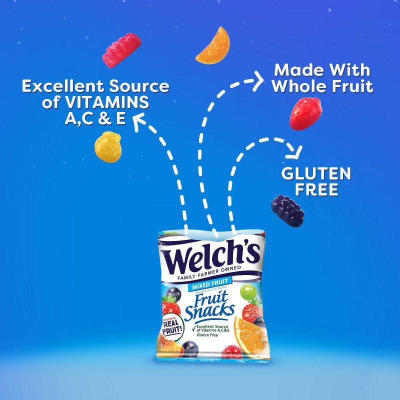 WELCH'S Fruit Snacks Mixed Fruit - 17.6oz/22ct