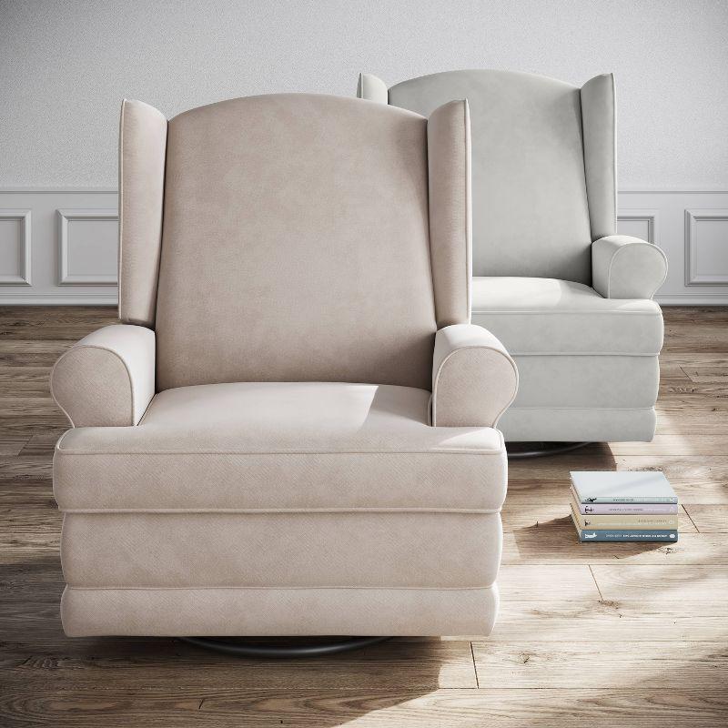Serenity Swivel Reclining Glider with USB