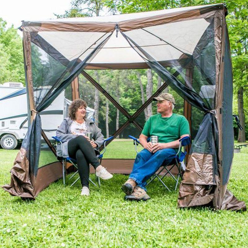 CLAM Quick-Set Portable Outdoor Camping Canopy Shelter