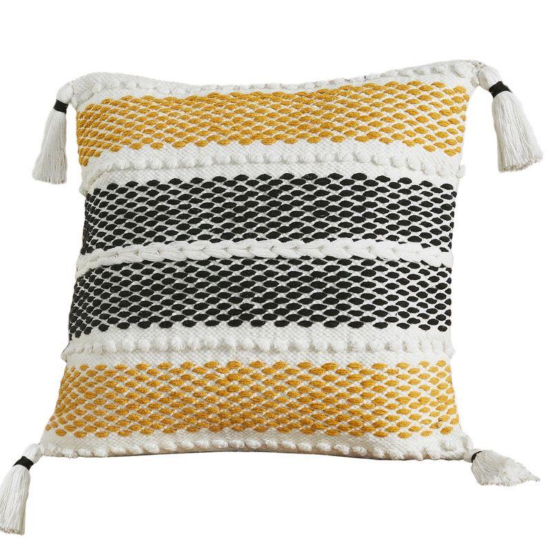 Rory Multicolor Cotton Euro Decorative Pillow Cover