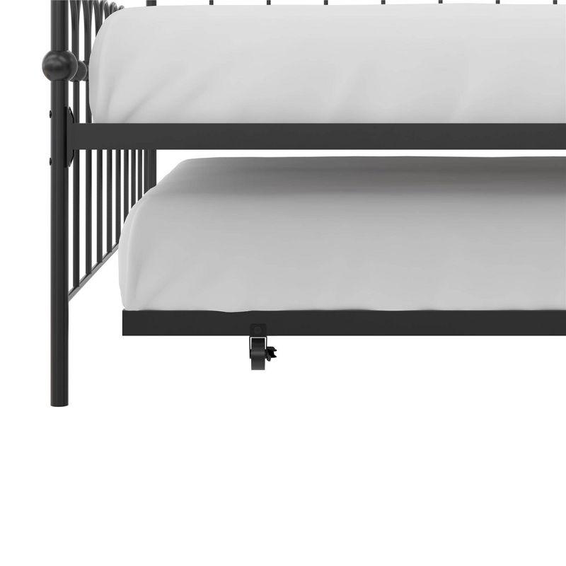 Bright Pop Metal Daybed with Trundle