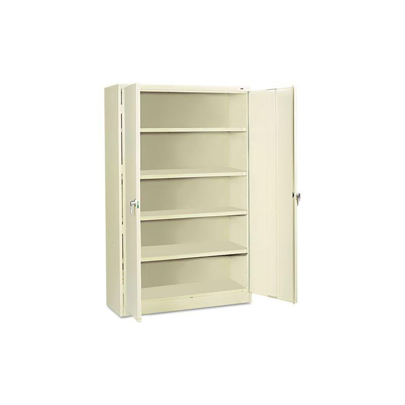 Putty Steel Lockable Office Cabinet with Adjustable Shelving