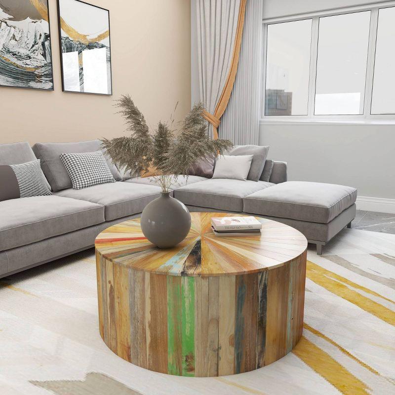 Dakota Fields Solid Wood Coffee Table