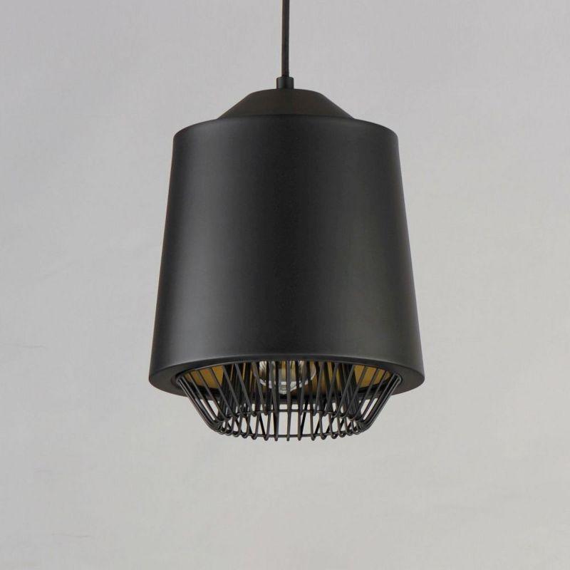 ET2 Lighting Phoenix 1 - Light Pendant in  Black/Gold