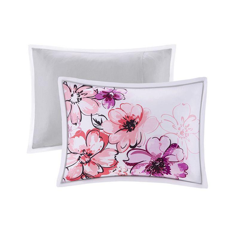 Lysandra Floral Print Comforter Set