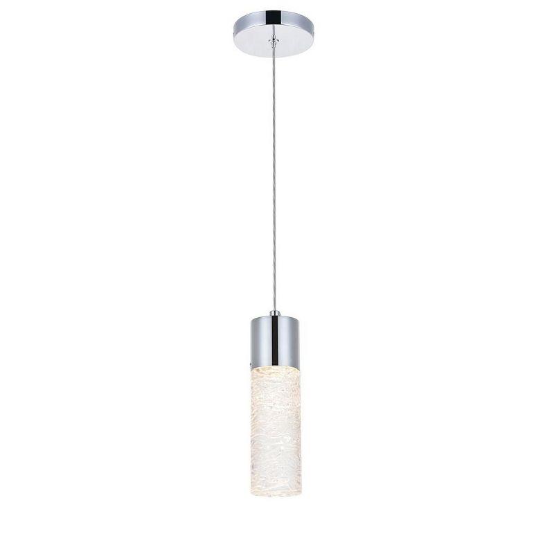 Elegant Lighting Constellation 1 light Chrome LED Pendant