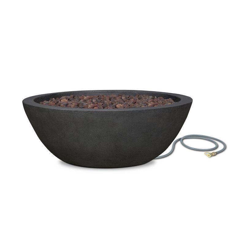 Fernanda Fire Bowl - Shale / Round