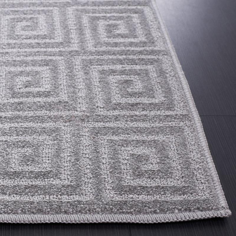 Pattern and Solid PNS412 Power Loomed Area Rug - Grey - 9'x13' - Safavieh.