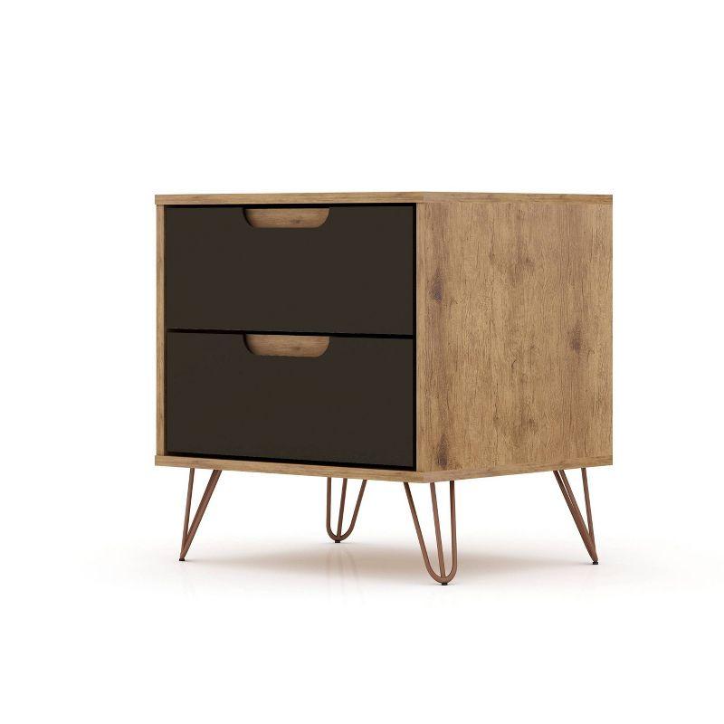 2.0 Rockefeller Nightstand - Manhattan Comfort