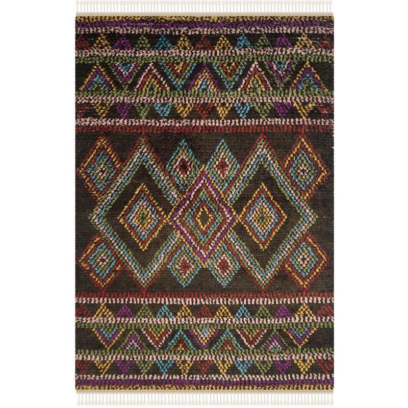 Raeleigh Hand Knotted 80% Wool, 20% Cotton Southwestern Rug