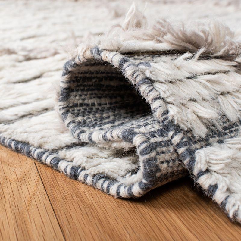 Kenya KNY953 Hand Woven Runner Rug - Ivory/Gray - 2'3"x8' - Safavieh.