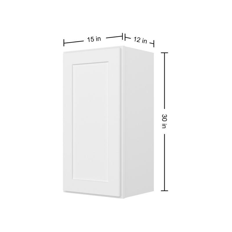 HomLux 12" x 30'' Easy to Assemble Accent Wall Cabinet