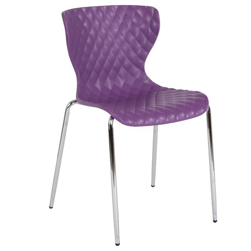Flash Furniture Lowell Contemporary Plastic Stack Chair