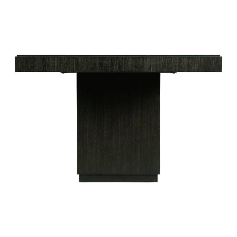 Holden Rectangular Standard Height Dining Table Top Black - Picket House Furnishings: With 20" Extension Leaf, Seats 4