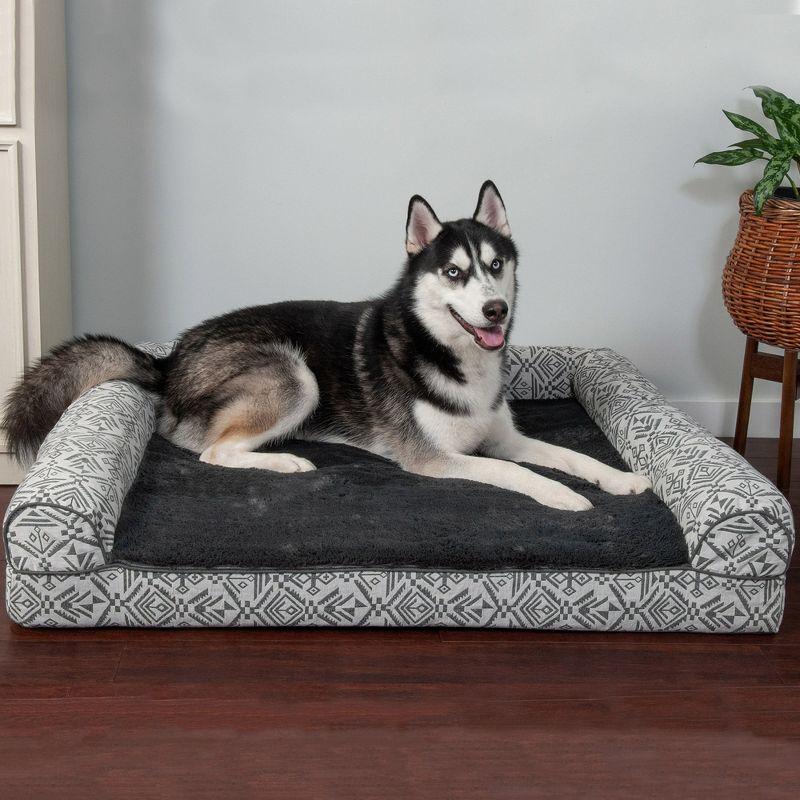 FurHaven Orthopedic Polyester Pet Bed