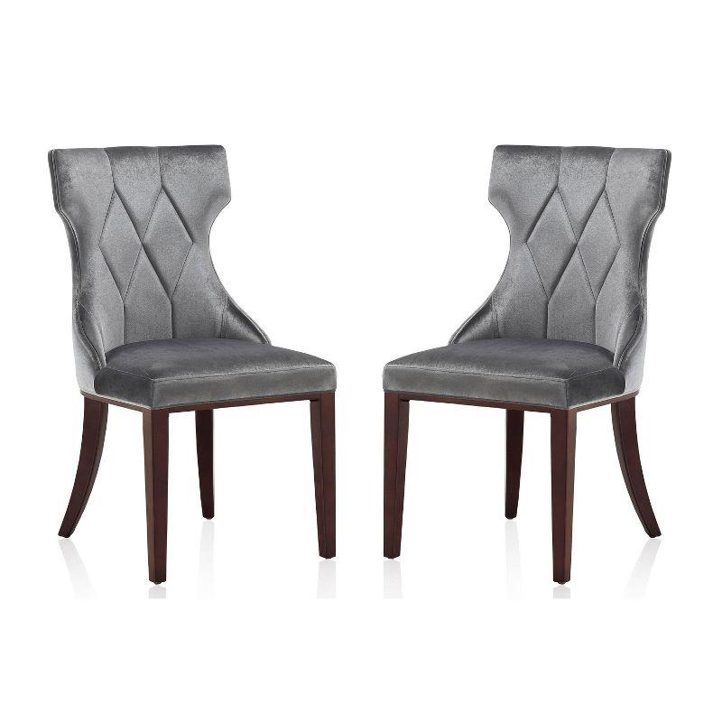Reine Upholstered Wing Back Side chair
