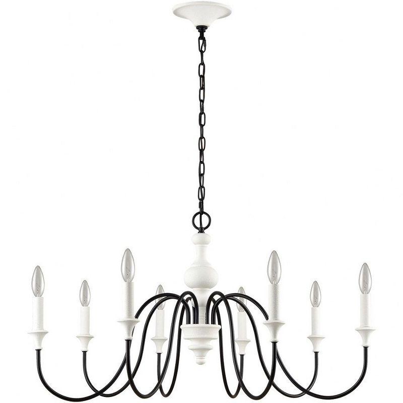 Elk Home Val De Loire 8 - Light Chandelier in  White