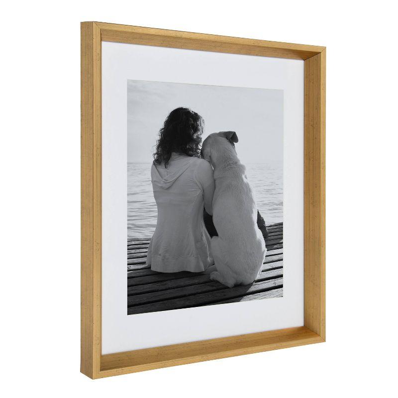 Calder Wall Frame Gold - Kate & Laurel All Things Decor