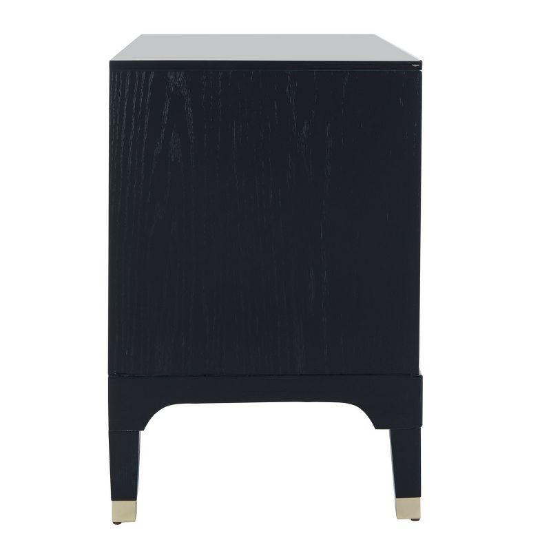 Lorna 3 Drawer Nightstand - FOX6232 - Navy - Safavieh Couture