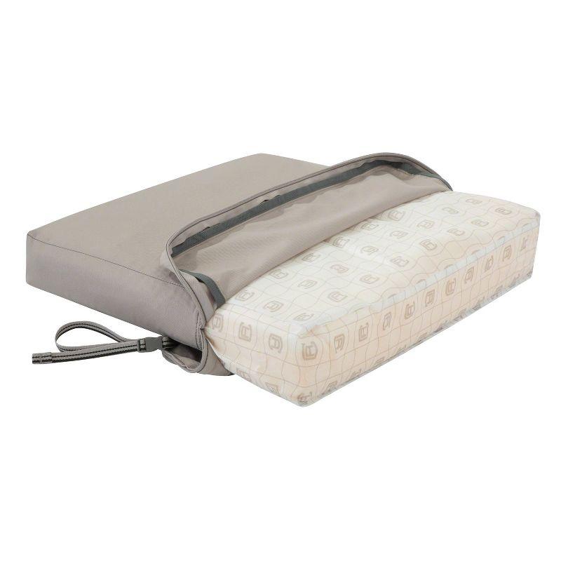 19" x 19" x 3" Ravenna Water-Resistant Patio Seat Cushion Mushroom - Classic Accessories