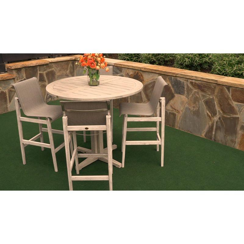 6'x8' Brown Synthetic Non-slip Indoor/Outdoor Area Rug