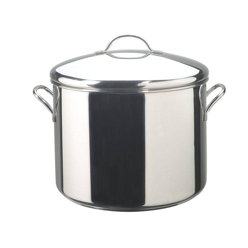 Farberware Classic 16-Quart Stainless Steel Induction Stockpot with Lid