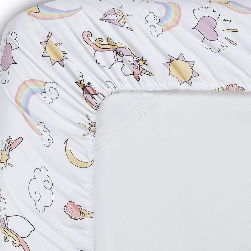 Magical Unicorns Microfiber Kids' Sheet Set By Sweet Home Collection®