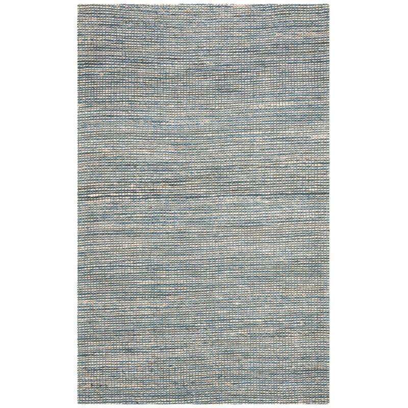 Marbella MRB303 Hand Loomed Indoor Area Rug - Blue/Ivory - 5'x8' - Safavieh