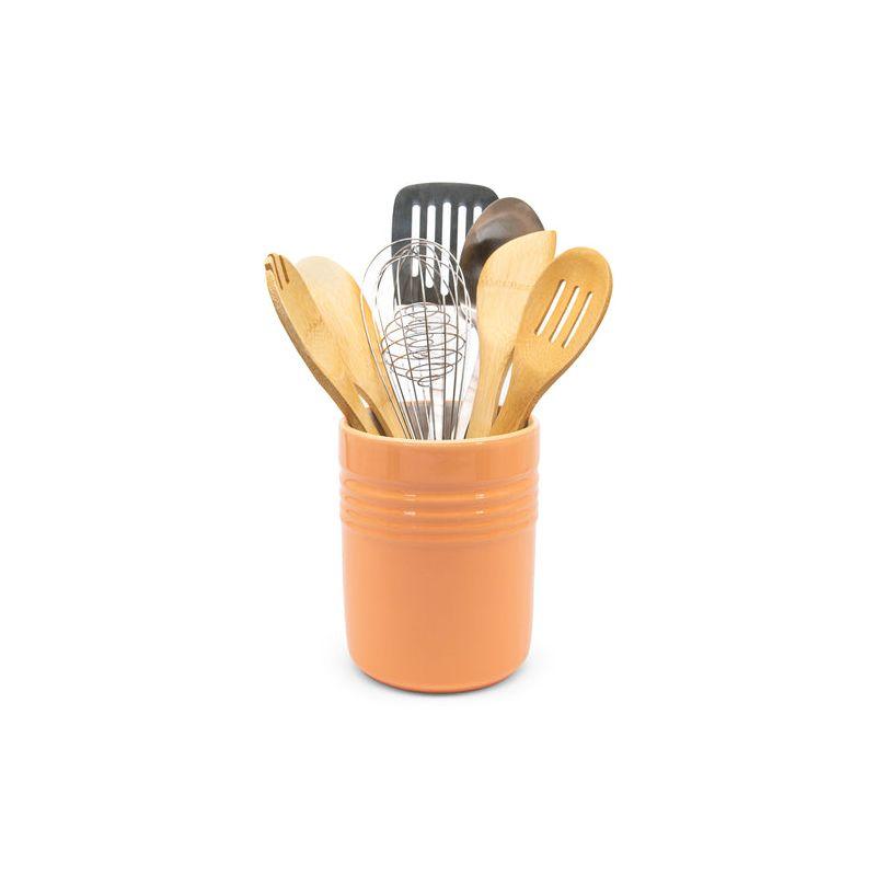 Kook Ceramic Utensil Crock, 6 Inches