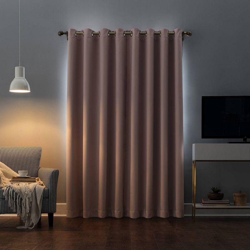 Sun Zero Oslo Theater Grade Extreme 100% Blackout Grommet Curtain Panel
