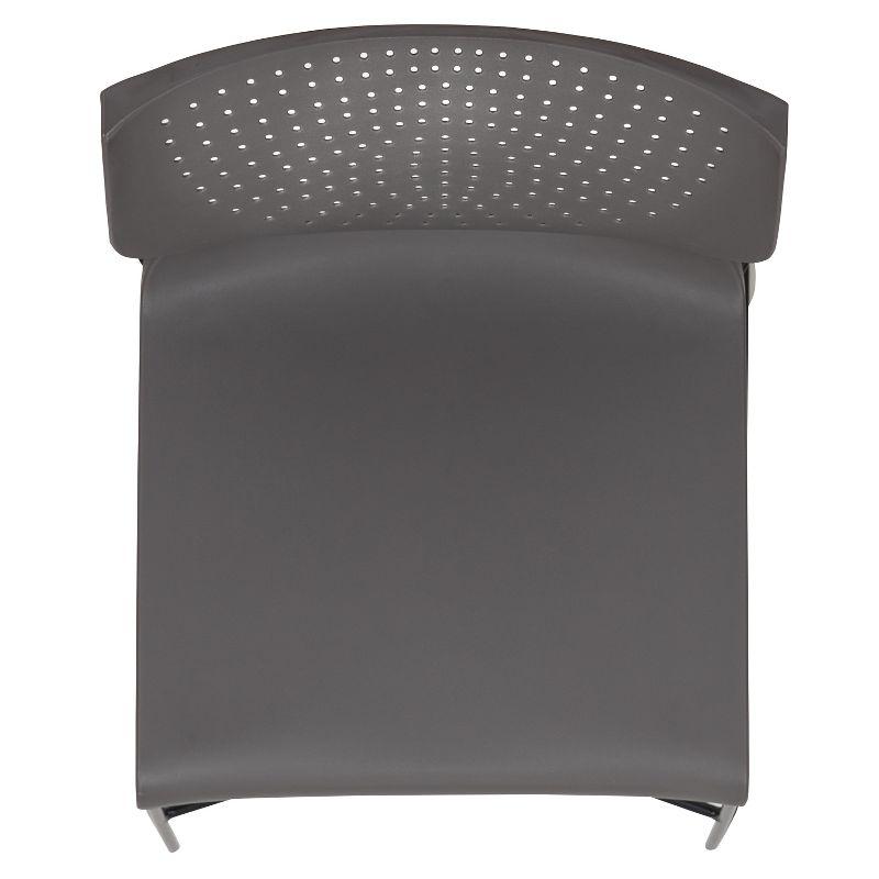 Everleigh 661 lb. Capacity Full Back Stack Chair with Powder Coated Frame