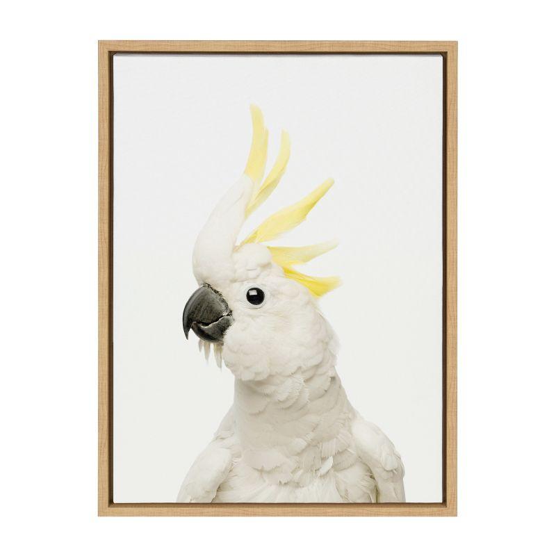 18" x 24" Sylvie Animal Studio Bird Framed Canvas by Amy Peterson - Kate & Laurel All Things Decor