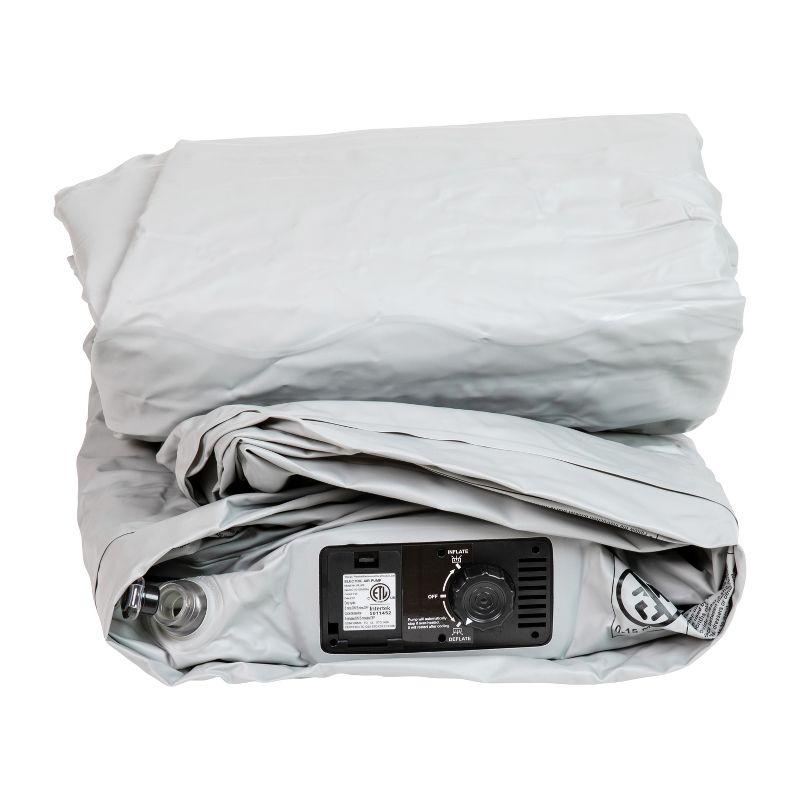 Flash Furniture 18 inch Air Mattress with ETL Certified Internal Electric Pump and Carrying Case - Queen