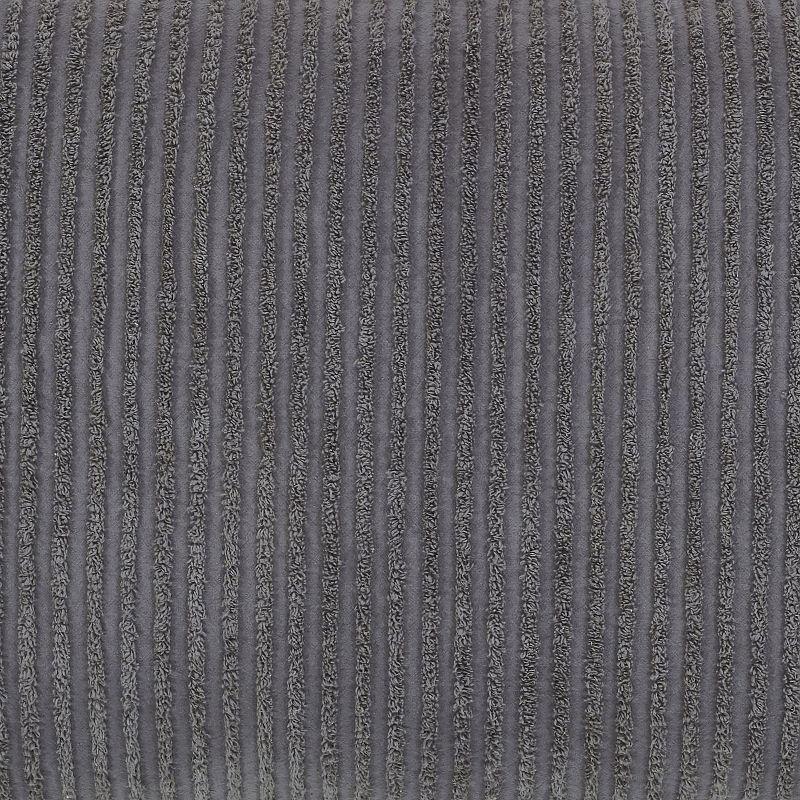 Better Trends Jullian 100% Cotton Tufted Pillow Sham with Stripe Pattern Machine Washable Pillow Cover