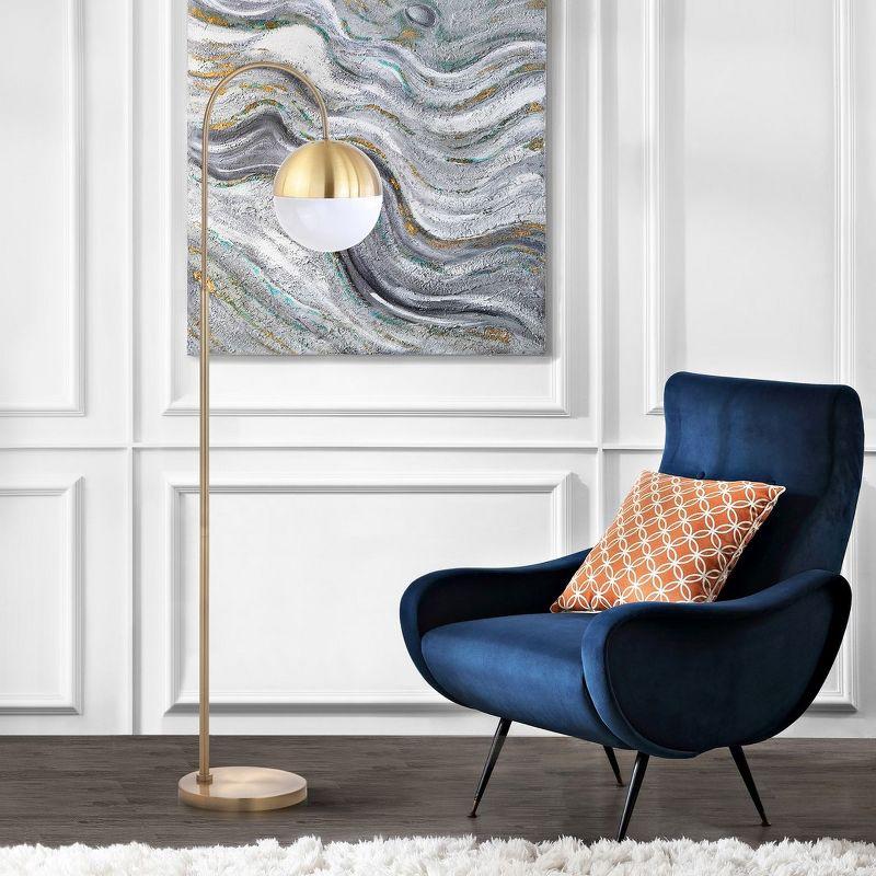 Jonas Floor Lamp - FLL4018 - Brass - Safavieh