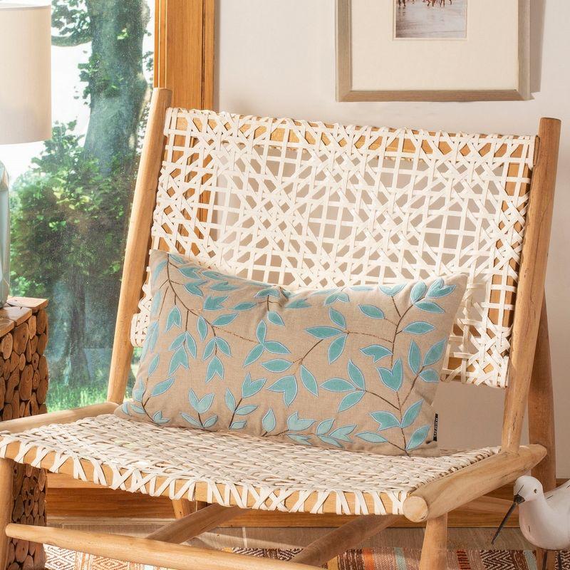 Safavieh Joslyn Embroidered Cotton Throw Pillow