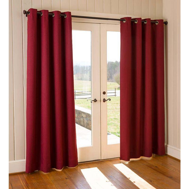 Polyester Blackout Curtain Pair