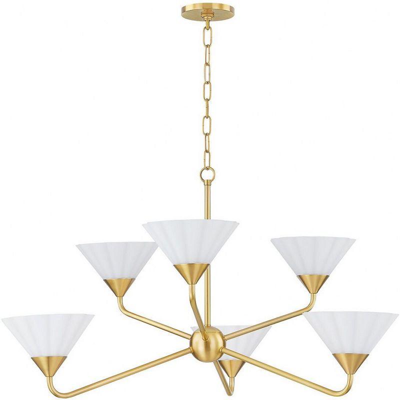 Brennan Chandelier - Brass / 35"Dia