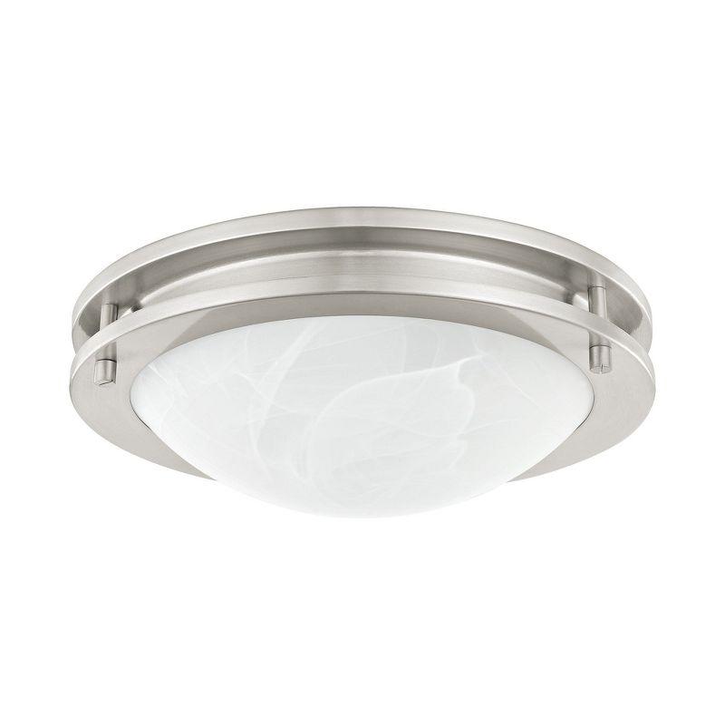 Livex Lighting Ariel 2 - Light Flush Mount in  Brushed Nickel